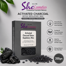 Dermacos Charcoal Wax 200g & 400g | SHE Cosmetics®