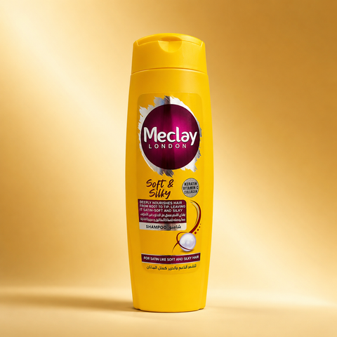 Meclay London Soft & Silky Shampoo 185ml | 360ml | 660ml | She Cosmetics®
