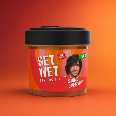 Set Wet Styling Gel Shine Everyday (No Alcohol) | She Cosmetics®