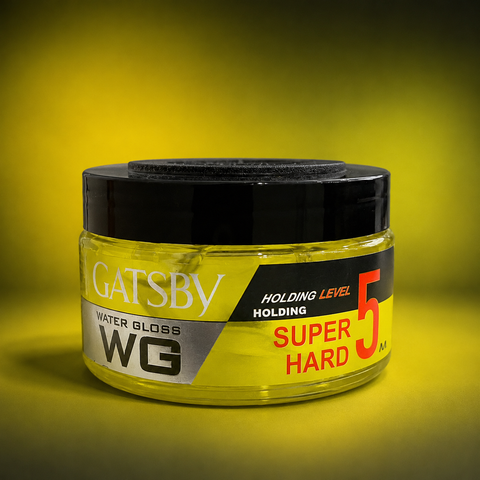 GATSBY Water Gloss Super Hard Hair Styling Gel (Holding Level 5) 150g | She Cosmetics®