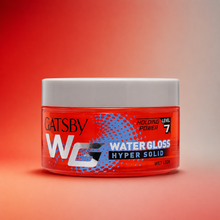GATSBY Water Gloss Hyper Solid Hair Styling Gel (Holding Level 7) 75g | 150g | 300g | She Cosmetics®
