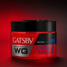 GATSBY Water Gloss Hyper Solid Hair Styling Gel (Holding Level 7) 75g | 150g | 300g | She Cosmetics®