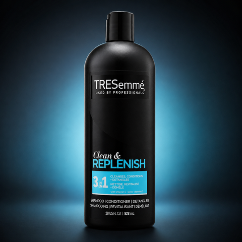 TRESemmé Clean & Replenish 3-in-1 Shampoo, Conditioner & Detangler 828ml She Cosmetics®
