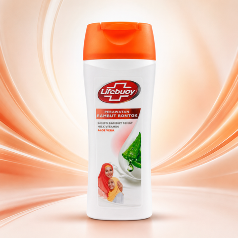 Lifebuoy Hair Fall Treatment Shampoo with Milk Vitamin & Aloe Vera 170ml She Cosmetics®