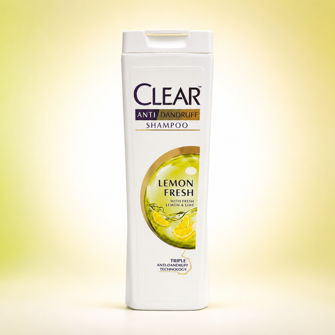 Clear Anti Dandruff Shampoo Lemon Fresh with Fresh Lemon & Lime 380ml She Cosmetics®