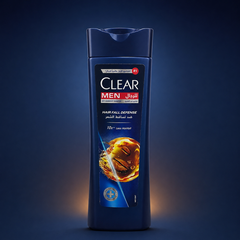 Clear Men Hair Fall Defense Anti-Dandruff Shampoo 400ml She Cosmetics®