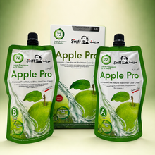 Swift Apple Pro Ammonia-Free Natural Black Hair Color Cream (A+B Pouch Set) | She Cosmetics®