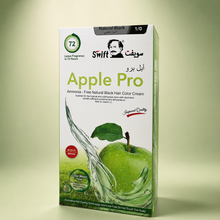 Swift Apple Pro Ammonia-Free Natural Black Hair Color Cream (A+B Pouch Set) | She Cosmetics®