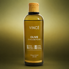 VINCÉ Sulfate-Free Shampoo (Olive, Bamboo, Ginger & Avocado) 300ml She Cosmetics®