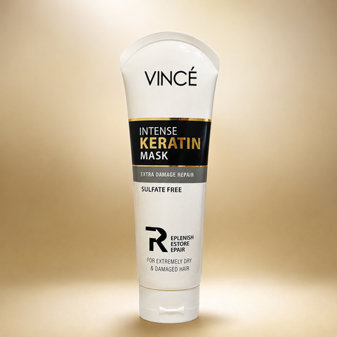 Vince Intense Keratin Hair Mask Sulfate Free – Extra Damage Repair | She Cosmetics®