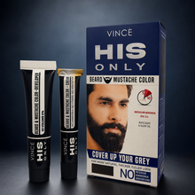 VINCÉ HIS ONLY Beard & Mustache Color (BM-02 , BM-03 , BM-04, BM-05 ) She Cosmetics®
