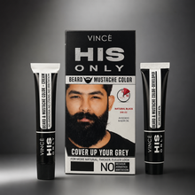 VINCÉ HIS ONLY Beard & Mustache Color (BM-02 , BM-03 , BM-04, BM-05 ) She Cosmetics®