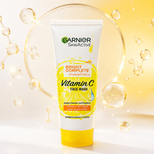 Garnier SkinActive Bright Complete Vitamin C Face Wash (100ml, 50ml) | She Cosmetics®