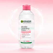 Garnier Skin Naturals Micellar Cleansing Water All-in-1 for Sensitive Skin 125ml & 400ml | She Cosmetics®