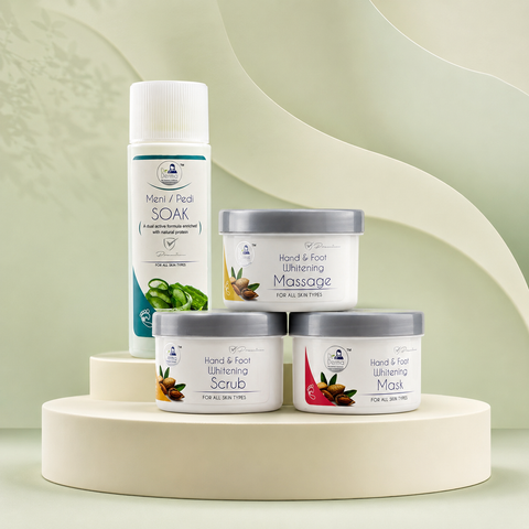 Dr. Derma Professional Hand & Foot Whitening Mani Pedi Kit (120ml, 300ml & 500ml Variants) – She Cosmetics®