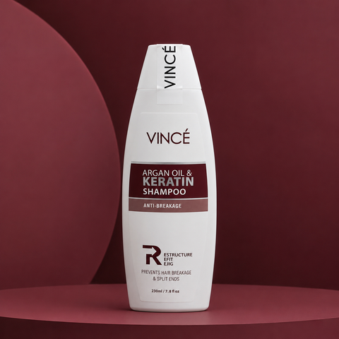 Vince Argan Oil & Keratin Shampoo 230ml She Cosmetics®