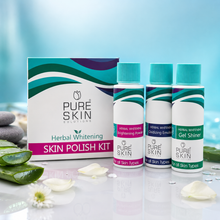 Pure Skin Herbal Whitening Skin Polish Kit Large & Small | She Cosmetics®