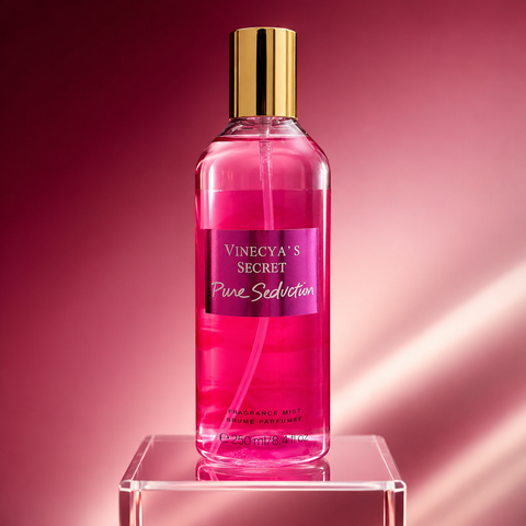 Vinecya’s Secret Pure Seduction Fragrance Mist – 250 ml | She Cosmetics®