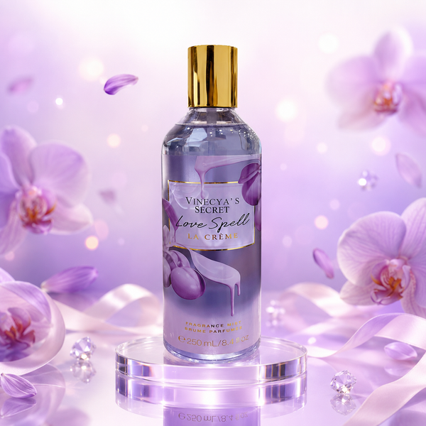 Vinecya’s Secret Love Spell La Crème Fragrance Mist – 250 ml | She Cosmetics®