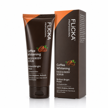Flicka Coffee Whitening Face & Body Scrub