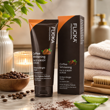 Flicka Coffee Whitening Face & Body Scrub
