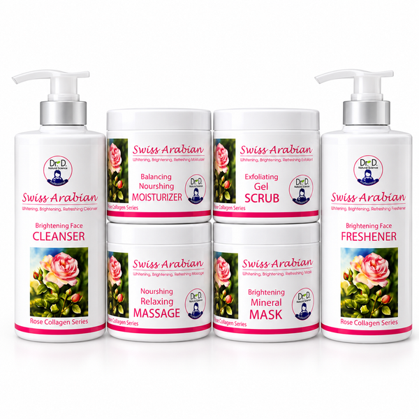 Swiss Arabian Rose Collagen Facial Kit