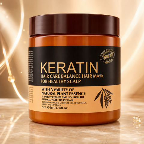 Keratin Hair Care Balance Hair Mask for Healthy Scalp | 500ml & 1000ml | She Cosmetics®