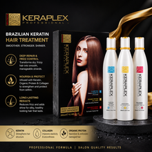 BK Keraplex Brazilian Keratin Hair Treatment Kit - 300ml x 3