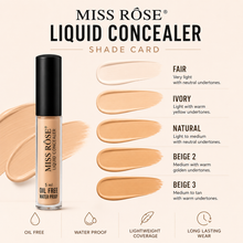 Miss Rose Liquid Concealer Oil Free Waterproof