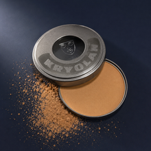 Kryolan Cake Make-Up Kit | Professional Water-Activated Foundation | 35g | Shades: 3W, 4W, F1, FS36, FS38, FS45 & Ivory 1