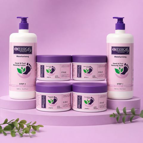 Jessica Professional Hand & Foot Spa Step 1–6 | She Cosmetics®