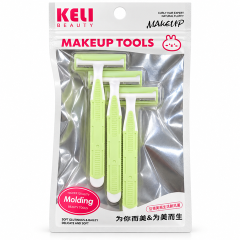 Keli Beauty Facial Razors – 3 Piece Set