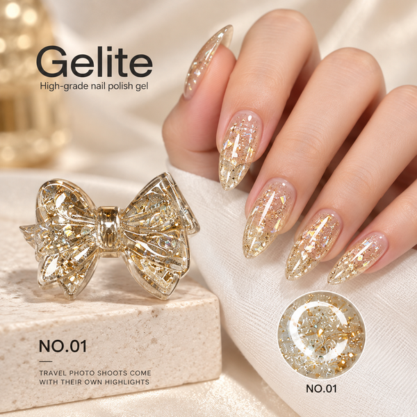 GELITE Glitter Gel Polish 13ml