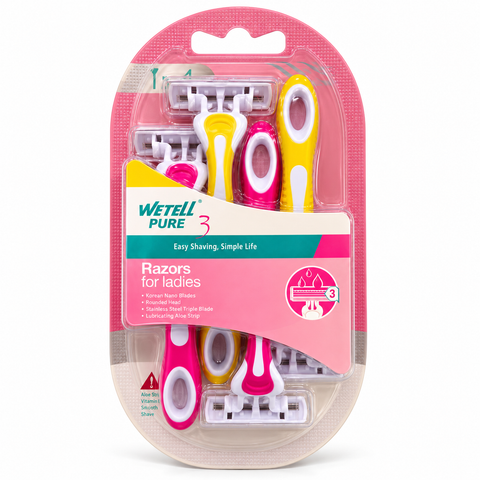 WETELL Pure 3 Triple Blade Women’s Razors