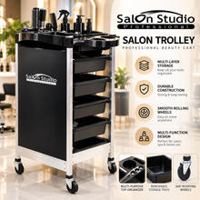 Salon Studio Professional Hair Styling Trolley Cart