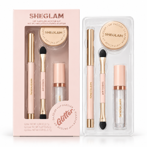 SHEGLAM Lip Dazzler Glitter Kit