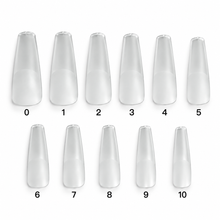 Medium Coffin Soft Gel Tips 550ct