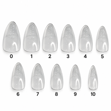 Medium Almond Soft Gel Tips 550ct