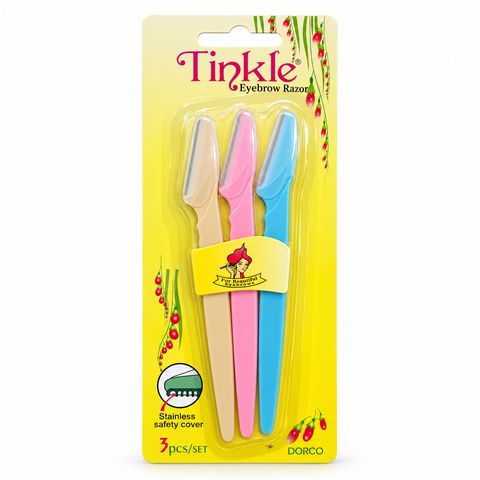 Tinkle Eyebrow Razors – 3 Piece Set
