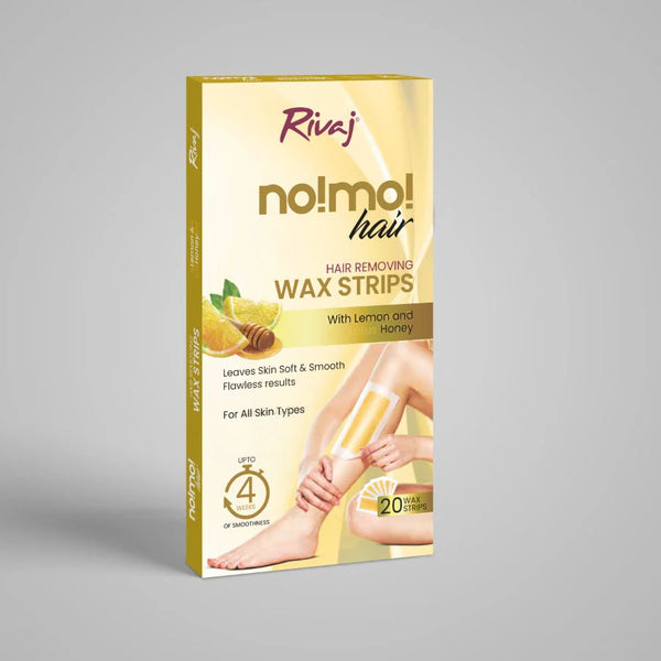 Rivaj Lemon & Honey Hair Removing Body Wax Strips