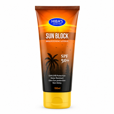 Hiba's Collection Sun Block Brightening Lotion Spf 50+