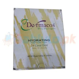 Dermacos Hydrating Rubbing Peel Off Mask 24K Gold 30 Grams
