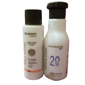 Derma Clear Facial Whitening Bleach set