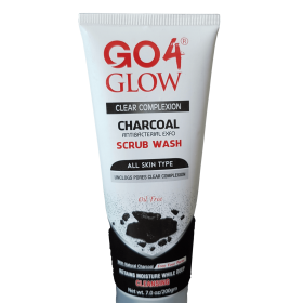 Go4Glow Charcoal Scrub Wash Clear Complexion
