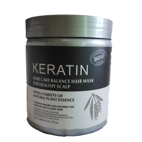 Keratin Hair Care Balance Balance Hair Mask 1000ml Brazil Nut