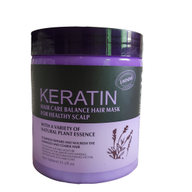 Keratin Hair Care Balance Balance Hair Mask 1000ml Lavender