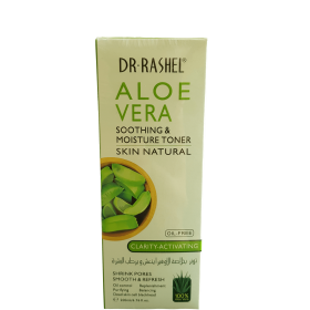 Aloe Vera Soothing & Moisture Toner Skin Natural Oil Free 200ml