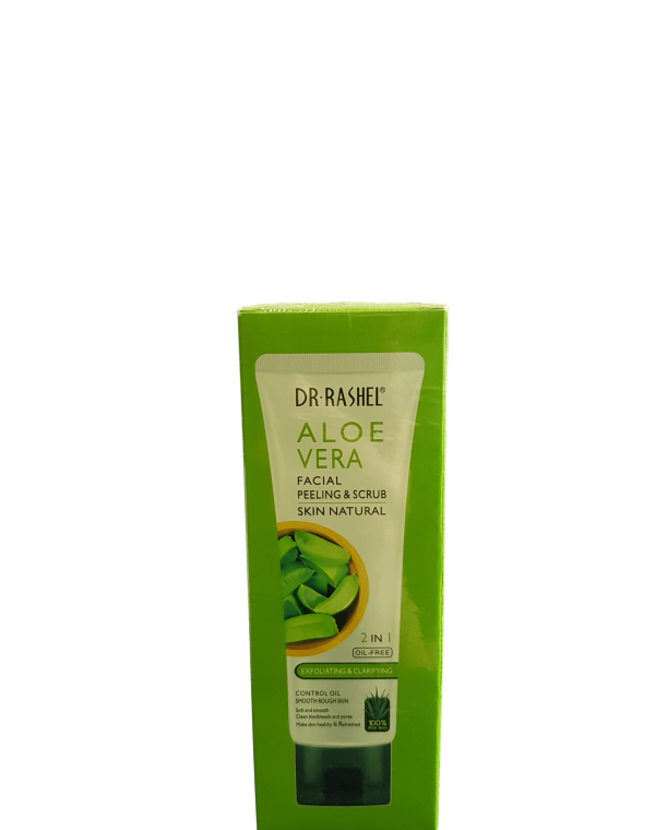 Aloe Vera Facial Peeling & Scrub Skin Natural 100g - Image 2