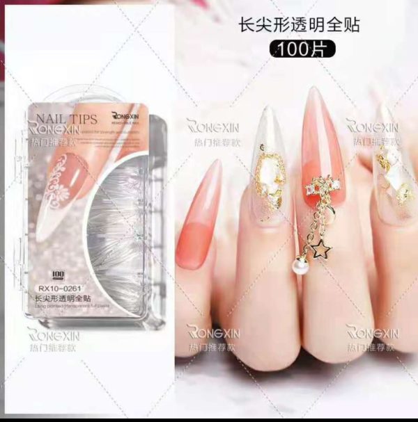 Rongxin Nail Tips 💅 Best Quality Product Price Rs. 895/= 100peices💥 For order whatsapp us 0300-0896719👁️‍🗨️ Cash on delivery available all over Pakistan 💥
