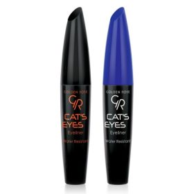 Golden Rose CAT'S EYES EYELINER INTENSE black